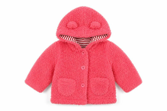 Baby Boden Pink Fleece Jacket 3-6 Months