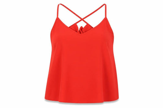 Red Herring Women's Red Camisole Tank Top Size 8