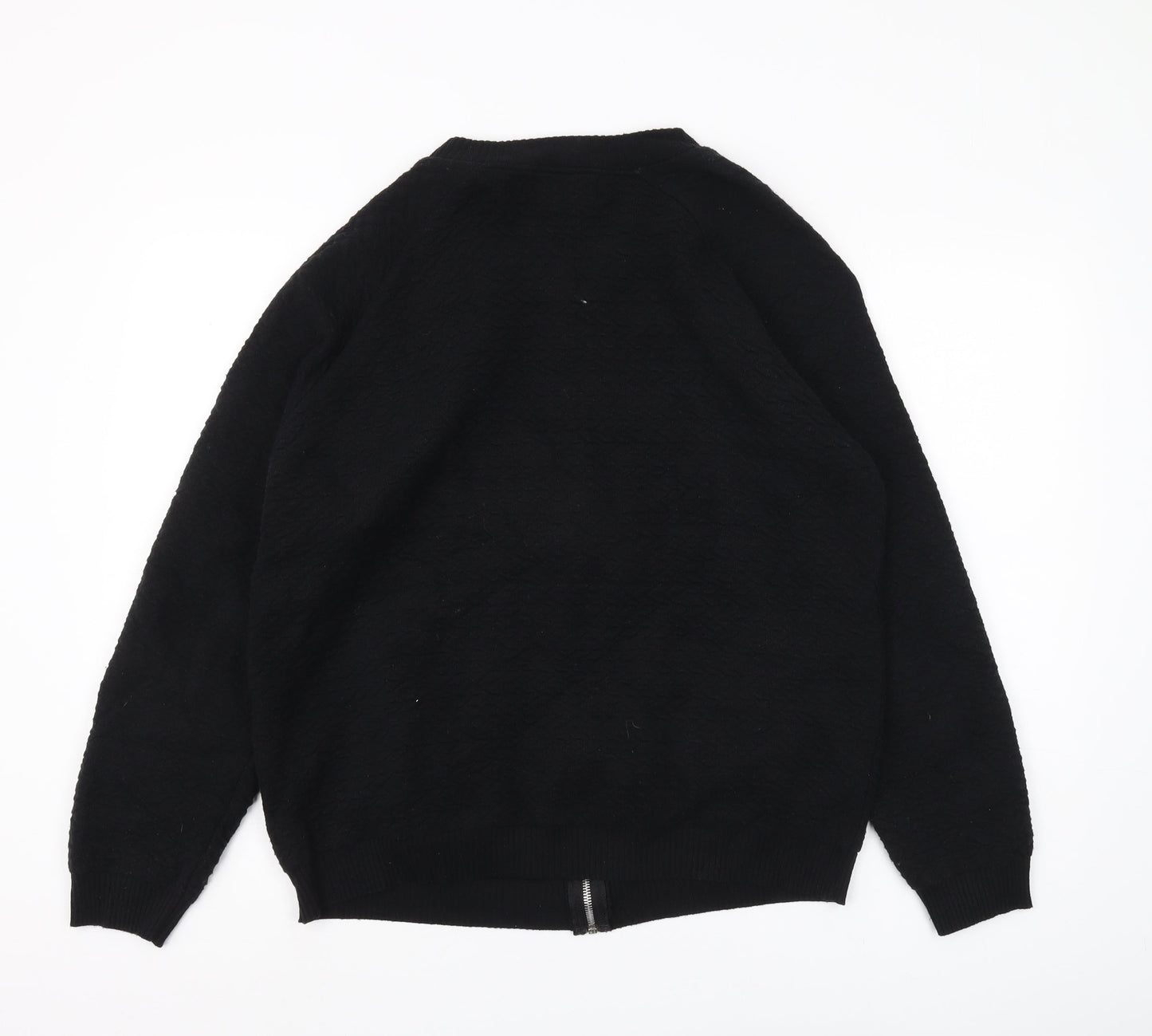 Frederik Anderson Copenhagen Men's Black Full Zip Jumper, L