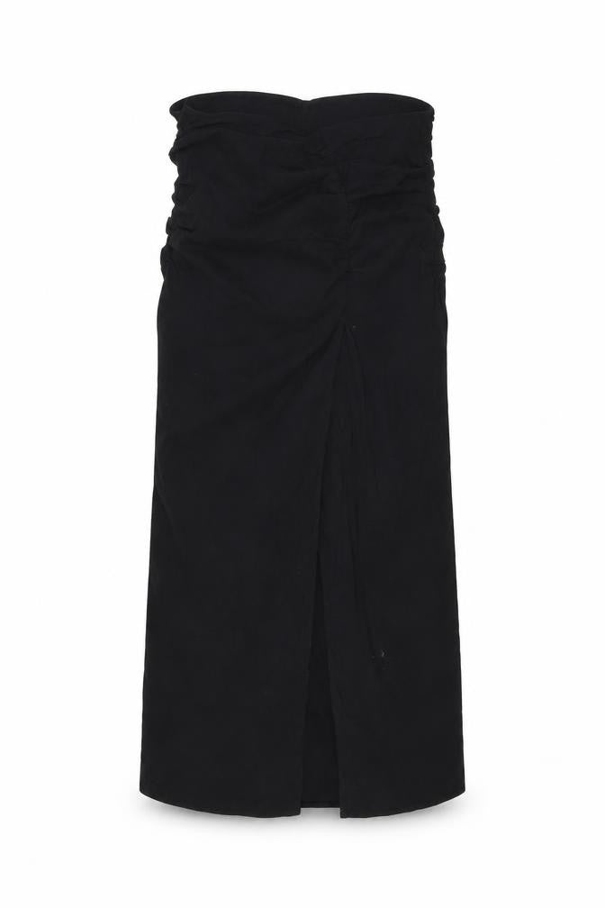Zara Women's Black XS Midi Pencil Skirt