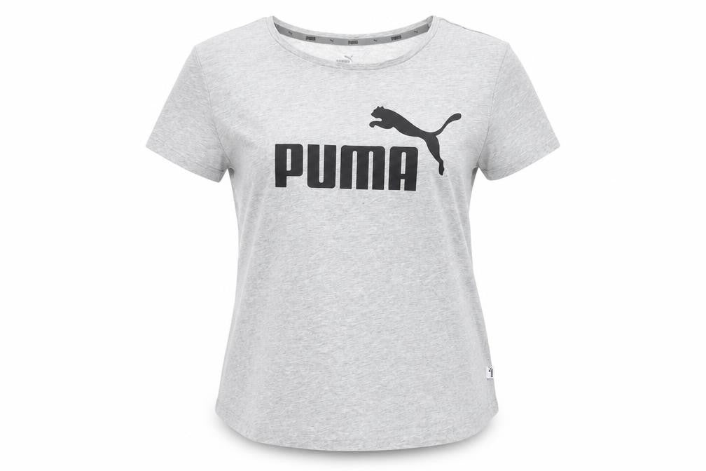 Puma Women's Grey Crew Neck T-Shirt Size 16