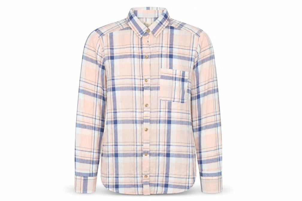 Hollister Women's Multicoloured Plaid Button-Up Shirt XS