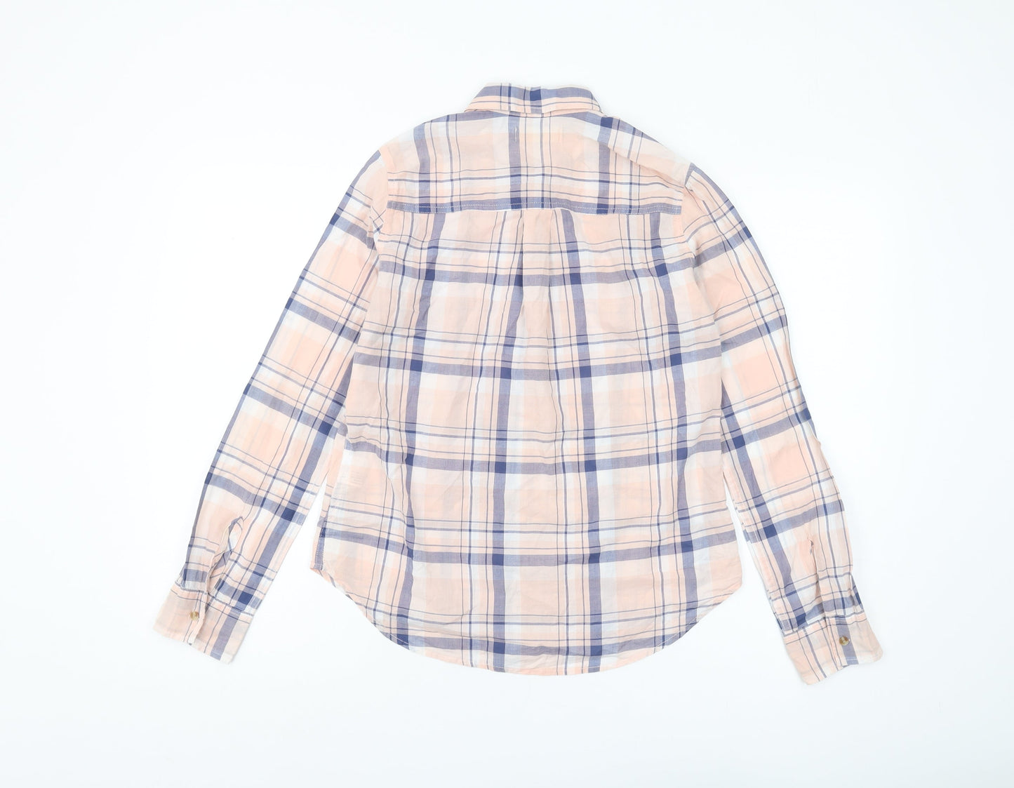 Hollister Women's Multicoloured Plaid Button-Up Shirt XS