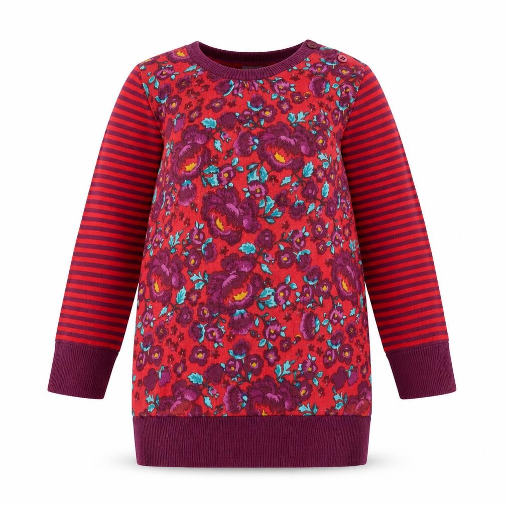 Bows & Arrows Girls' Multicolour Floral Pullover Jumper - 2-3 Years