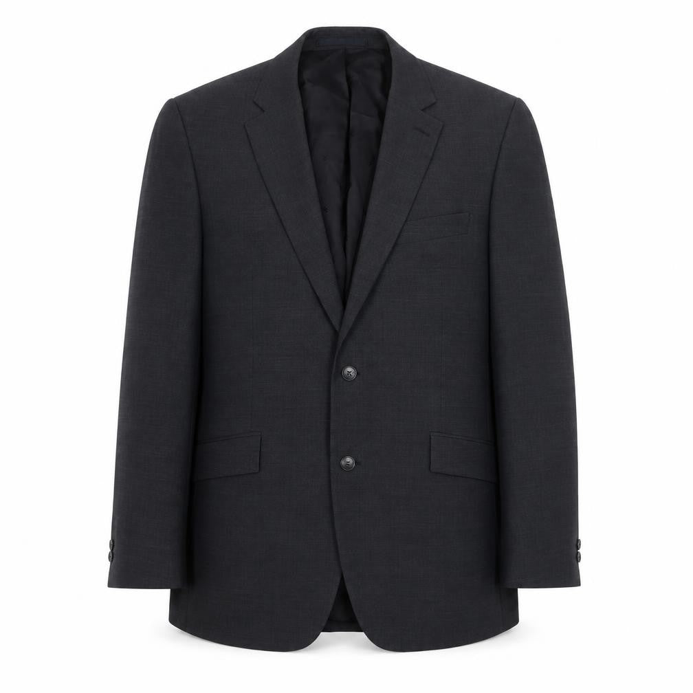 Pierre Cardin Men's Black Blazer, 40 in, Regular Fit