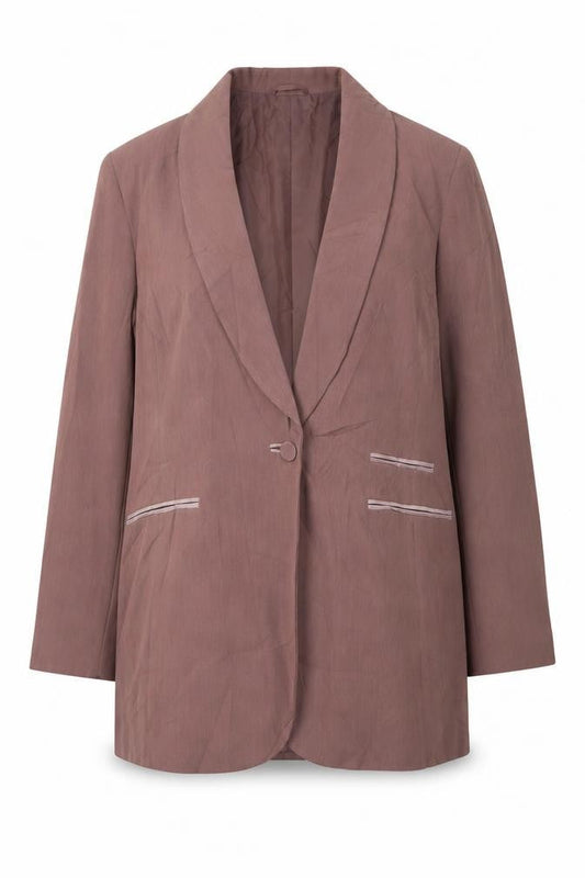 Jacques Vert Women's Brown Blazer Size 14 Business Wear