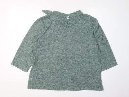 Back view of Honor Millburn Women's Green jumper, size 18