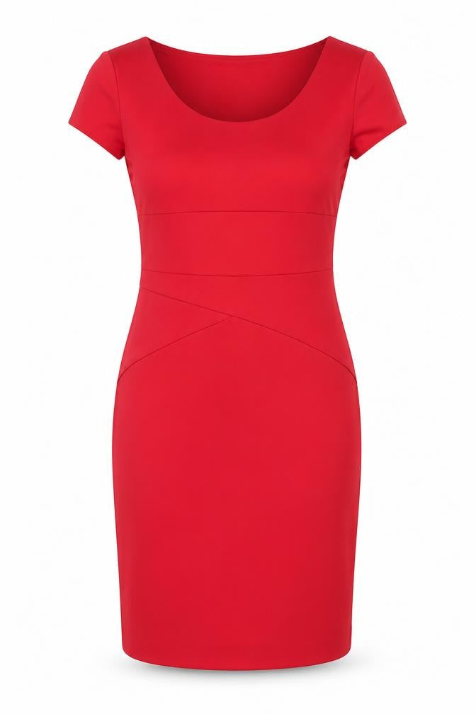 Laura Ashley Women’s Red Sheath Dress Size 10