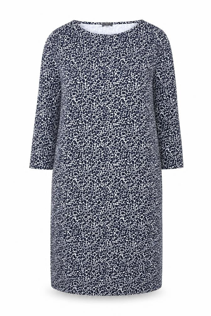 Jaeger Women’s Multicoloured Large Jersey Dress