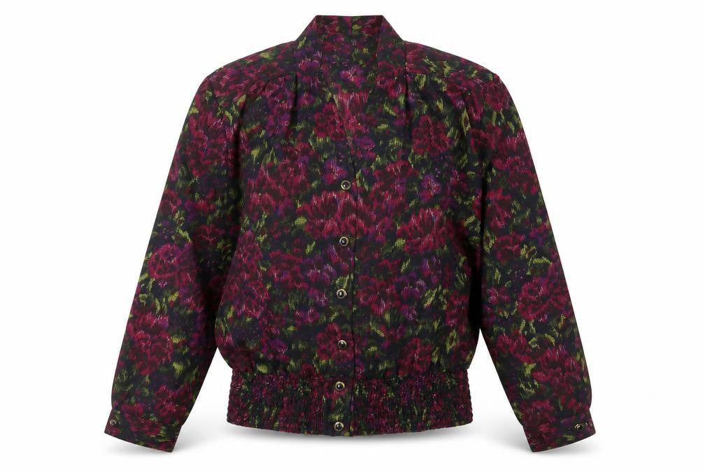 Eastex Women's Multicoloured Floral Blouse Size 10