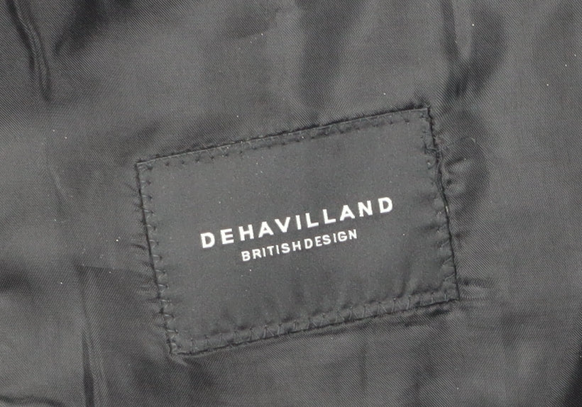 Dehavilland Men's Blue Blazer 46 Regular Fit