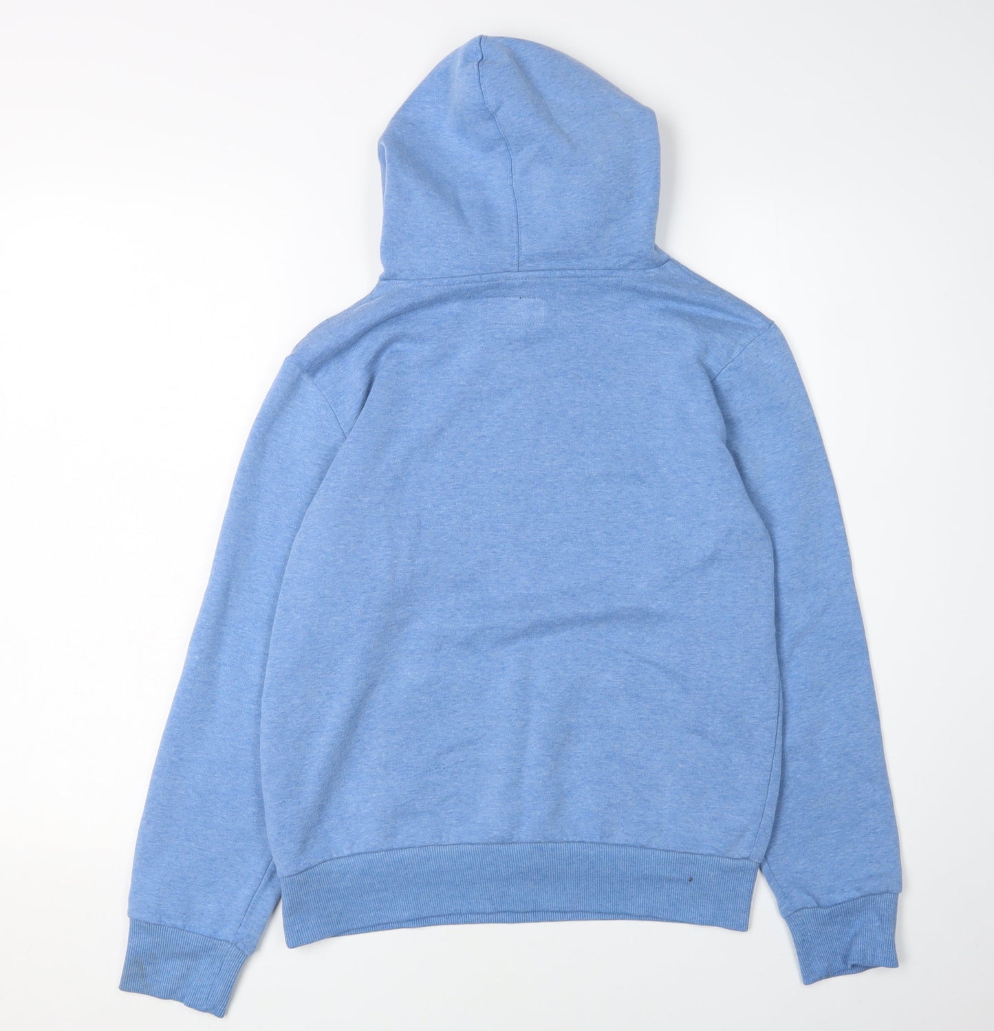 Converse Boys Blue Pullover Hoodie L - Logo Graphic Print