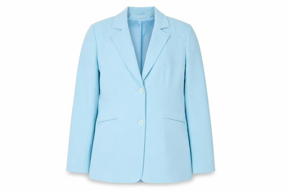 Long Tall Sally Blue Blazer, Women's Size 14, Lined