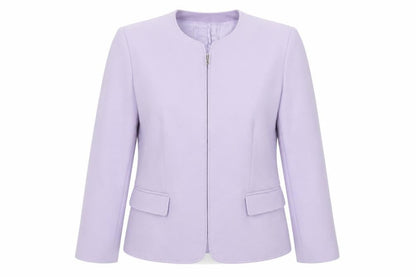 Windsmoor Women’s Purple Wool Blazer Jacket, Size 10