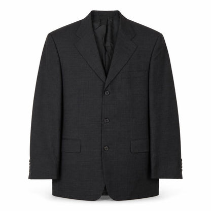 Hugo Boss Men's Black Wool Blazer, Size 38R, Formal