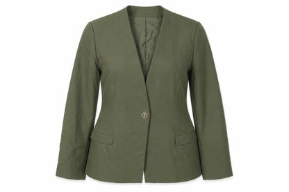 Eastex Women's Green Suit Jacket Size 12 Lined