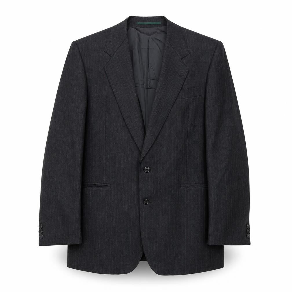 Dunn & Co Men's Grey Wool Classic Blazer - Size 40R