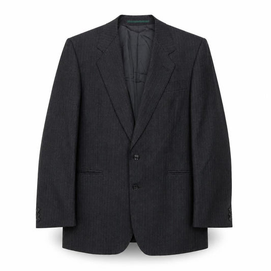 Dunn & Co Men's Grey Wool Classic Blazer - Size 40R