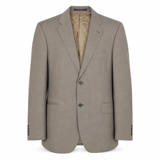 Jeff Banks Men's Grey Wool Blazer, Size 44R, Formal
