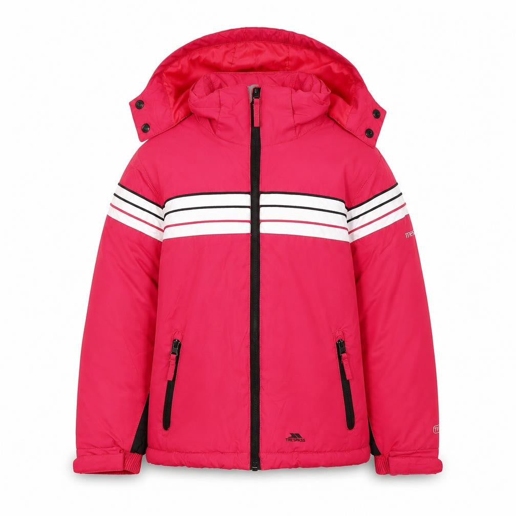Trespass Girls Pink Puffer Jacket 5-6 Years