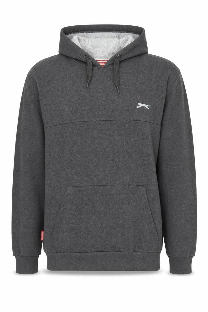 Slazenger Men's Grey Pullover Hoodie M