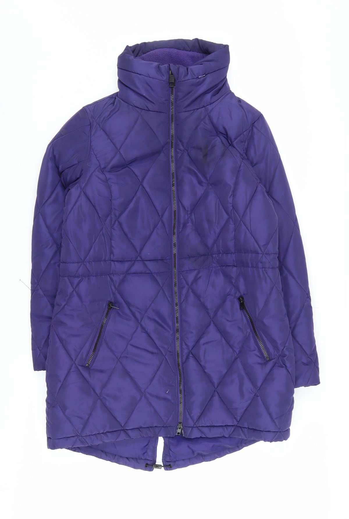Marks & Spencer Women's Purple Quilted Jacket, Size 12