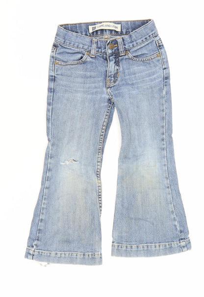 Gap Girls Blue Flared Jeans 4 Years