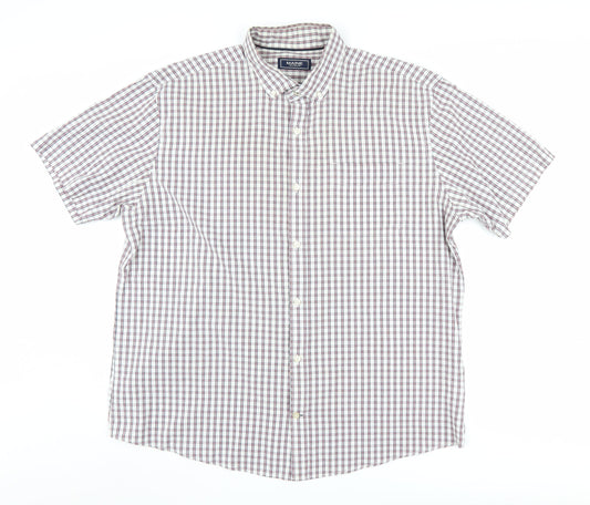 Maine New England Men's Multicoloured Check Shirt L