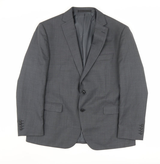 Marks and Spencer Grey Blazer, Men's, Size 44 Short