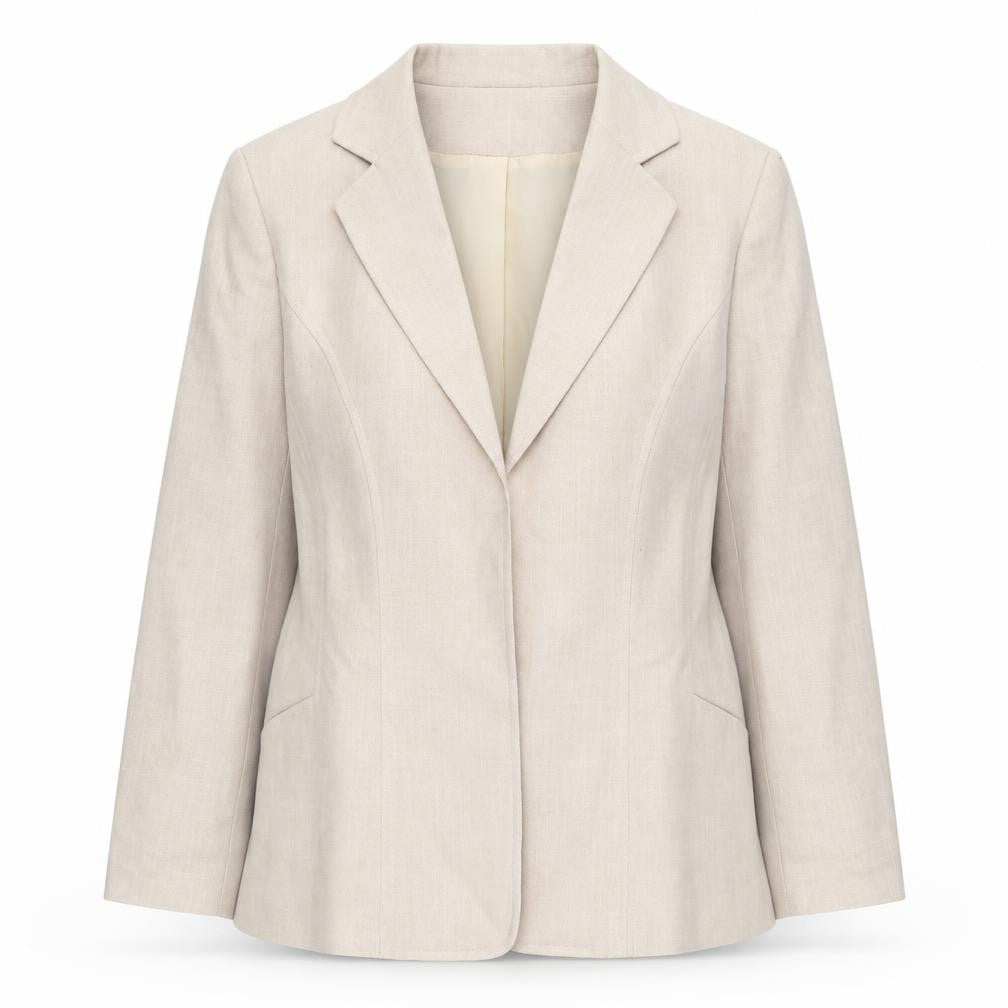 EWM Pure Classics Women's Beige Blazer Size 16