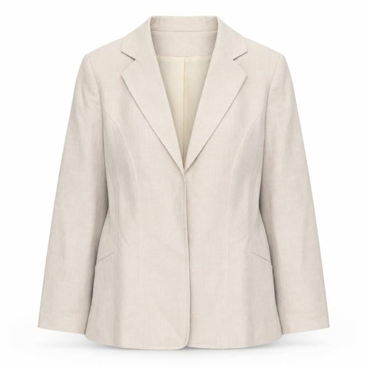 EWM Pure Classics Women's Beige Blazer Size 16