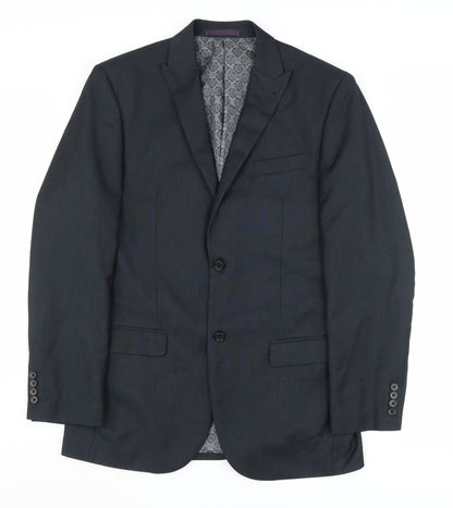 Greenwoods Men's Black Blazer, Size 40L