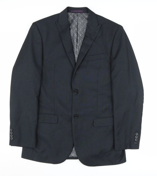 Greenwoods Men's Black Blazer, Size 40L