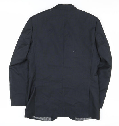 Greenwoods Men's Black Blazer, Size 40L