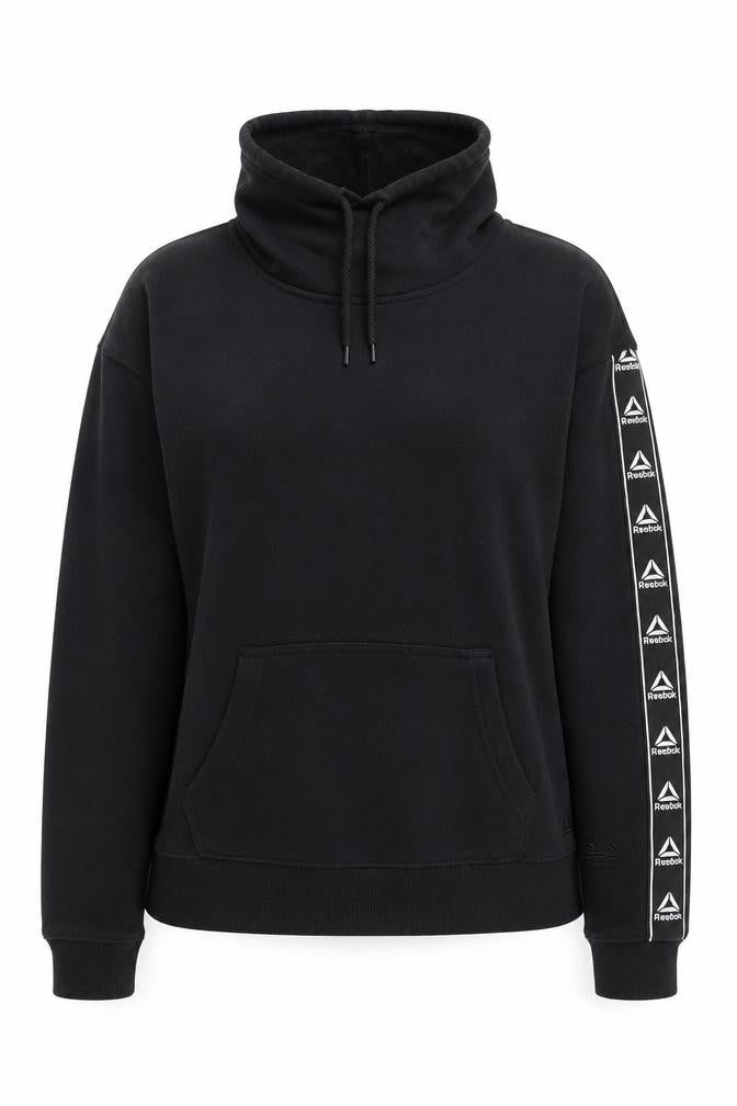 Reebok Black Unisex Adults Sweatshirt L Pullover