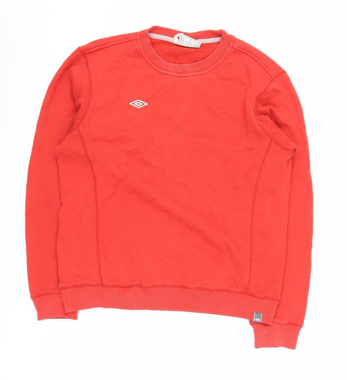 Additional front view of Umbro boys’ xl red pullover sweatshirt