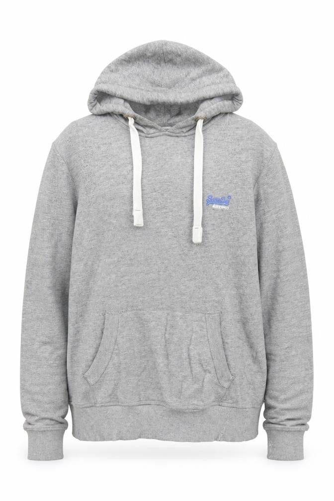 Superdry Men's Grey Hoodie S Pullover Fleece