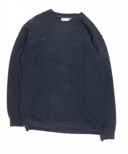 Zantos Men's Black Pullover Sweatshirt Size S