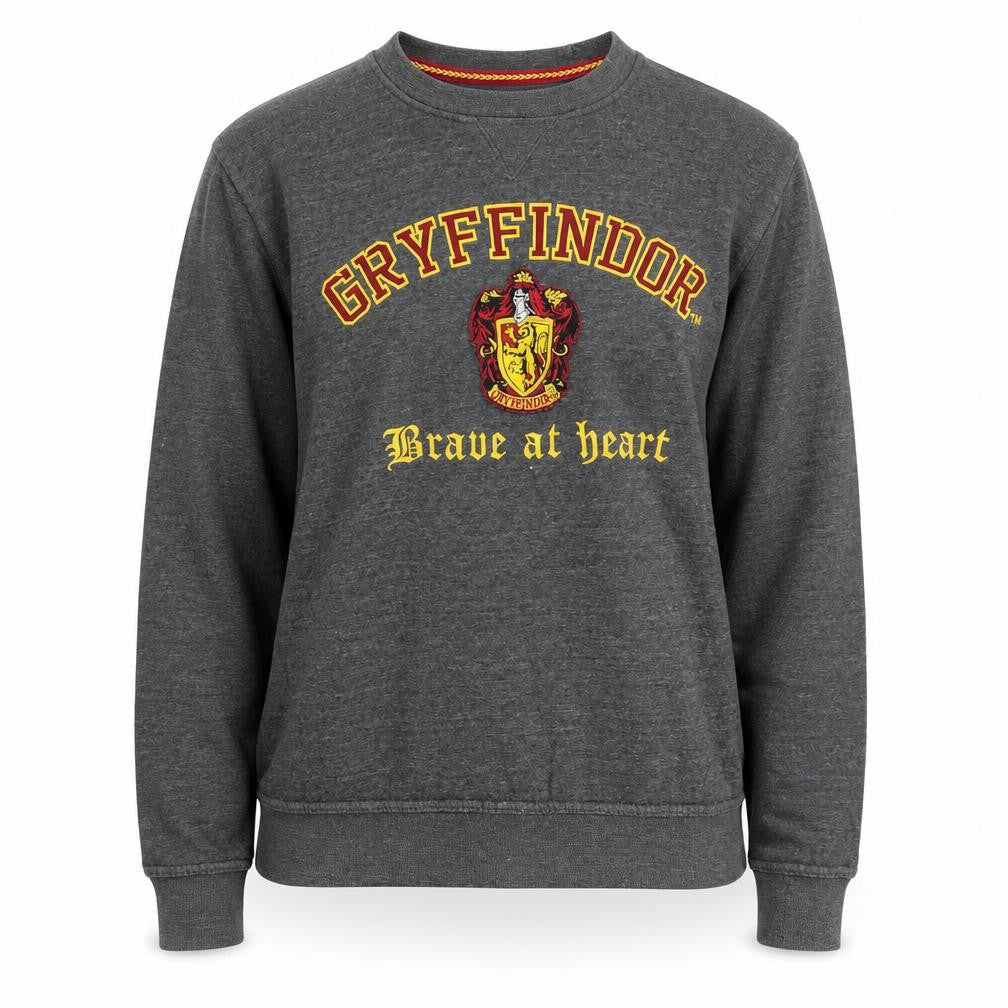 Harry Potter Unisex Grey Gryffindor Sweatshirt M
