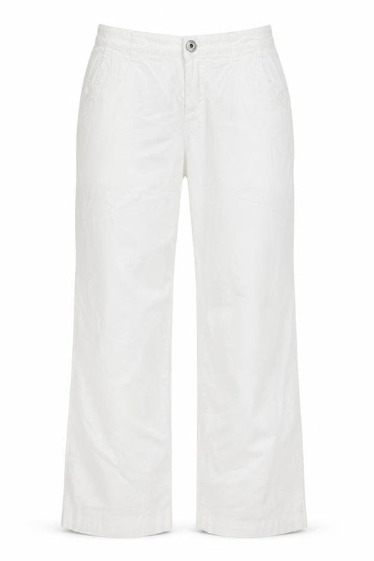 Calvin Klein Women's White Casual Trousers W31 L34
