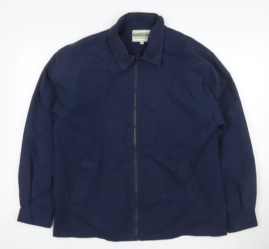 Magneto Golf Men's Blue Jacket M Regular Fit Casual