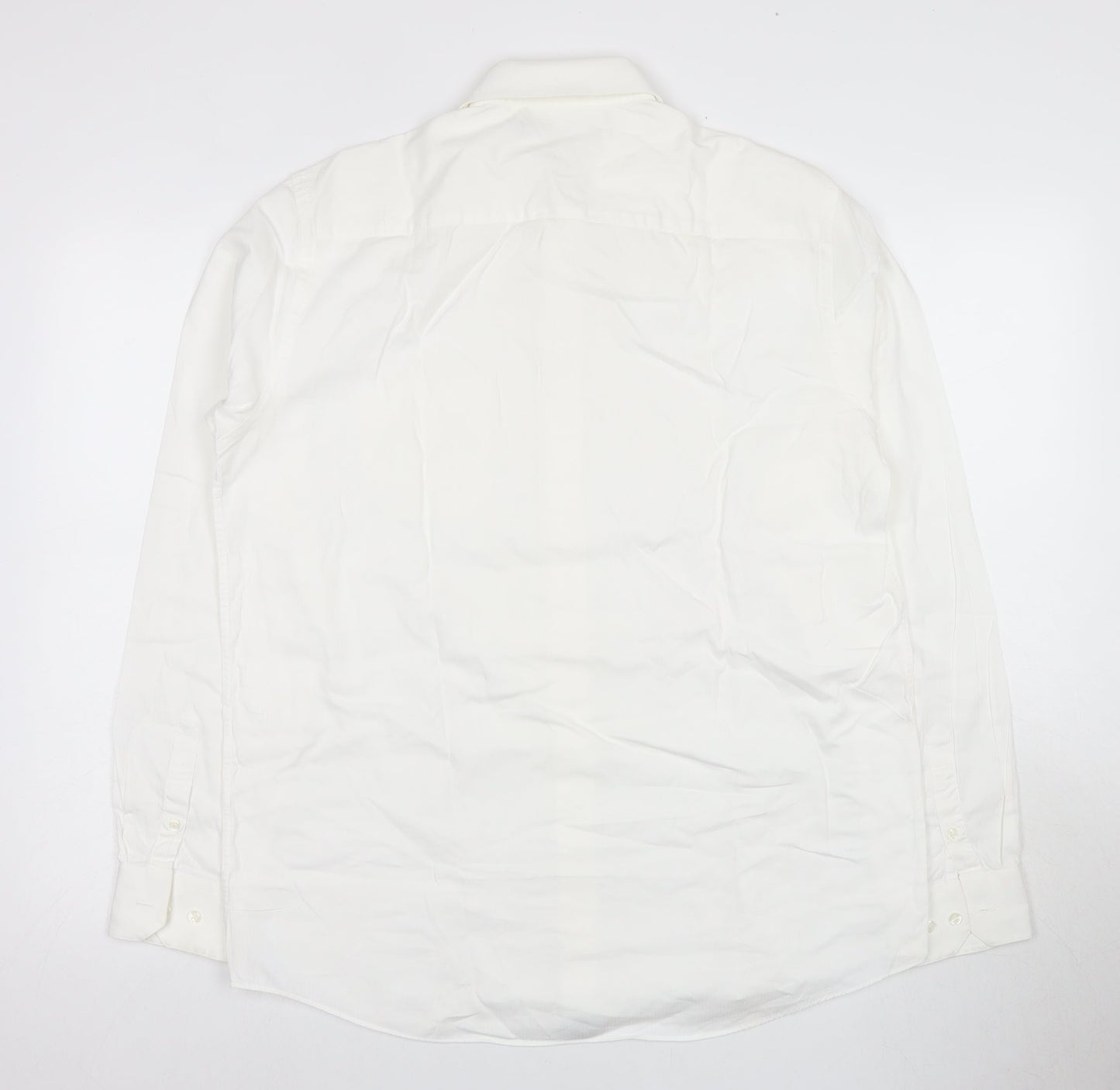 JODHPUR Men's White Dress Shirt - Size 41/42