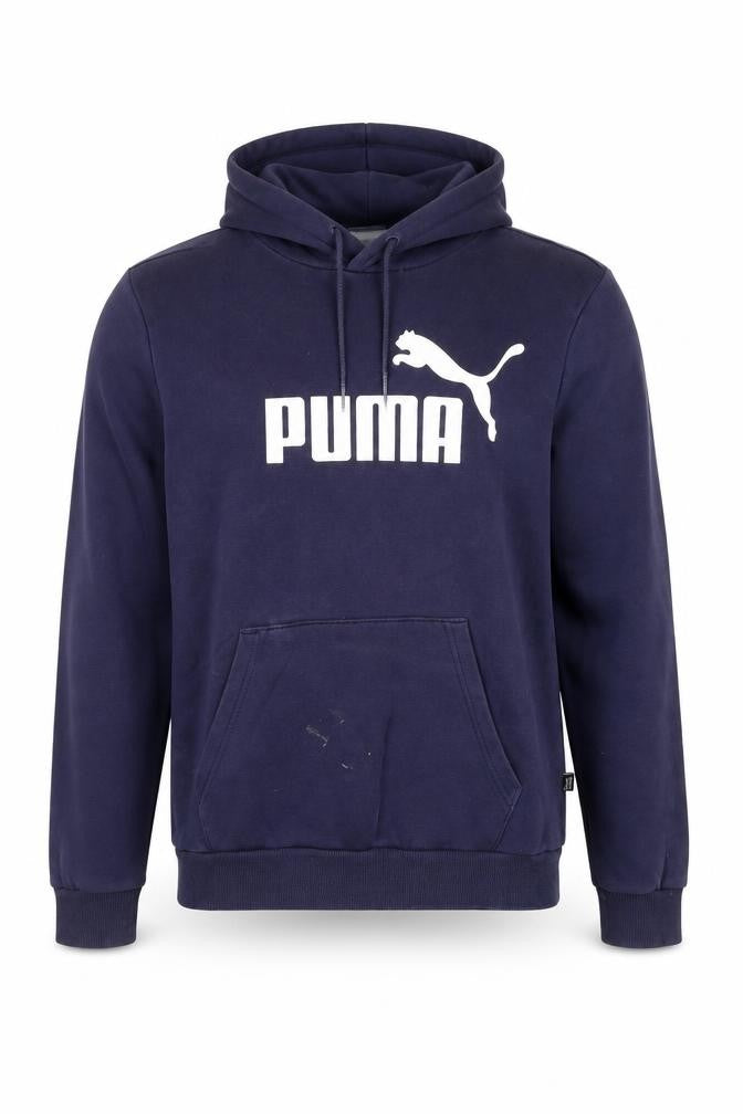 Puma Men's Blue Pullover Hoodie S