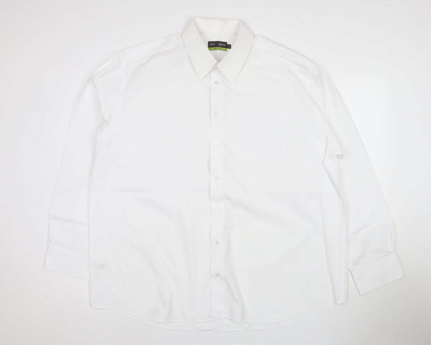 Marks and Spencer Men's White Dress Shirt 17