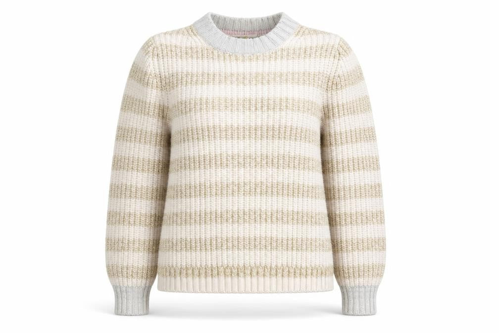 Bodhi Women's Multicoloured Striped Pullover Jumper M