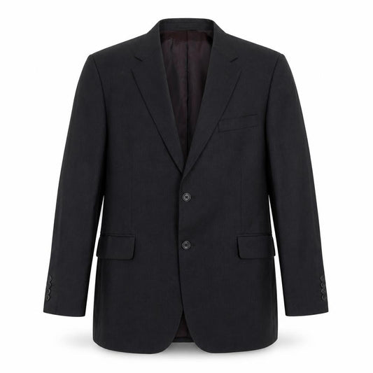 Chester Barrie Men's Black Wool Suit Jacket 42S Formal