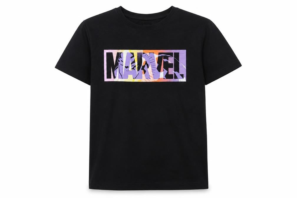 Marvel Boys Black Graphic T-Shirt 11-12 Years
