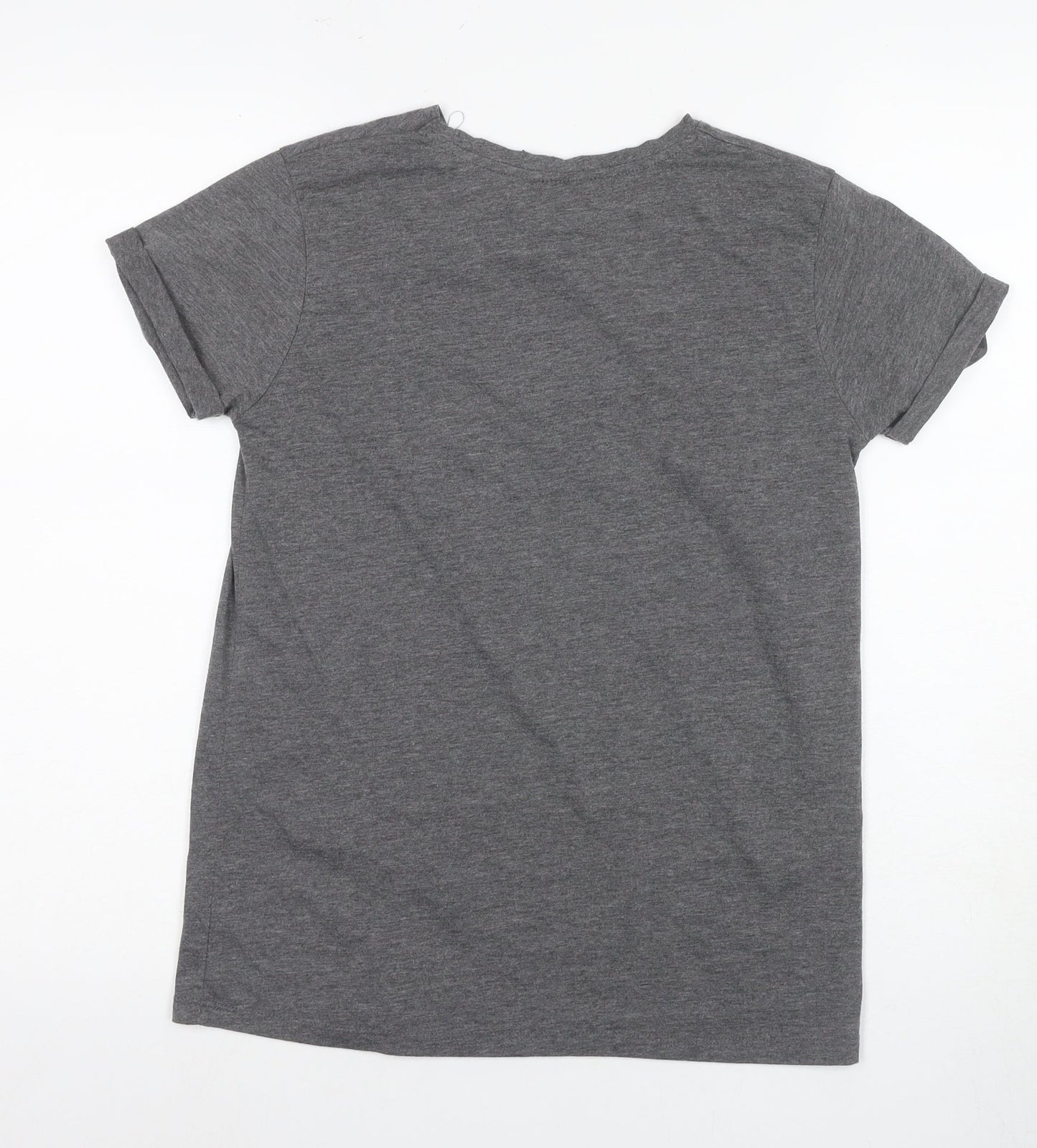 Harry Potter Grey Crew Neck T-Shirt Size 8
