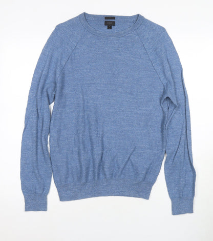 Additional front view of J.Crew Men's Blue Slim Fit jumper, S