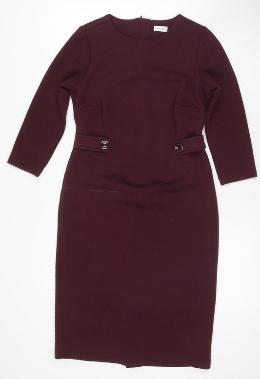 East Ex Women's Purple Sheath Dress Size 10